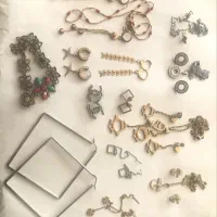 نیم ست گوشواره و گردنبند