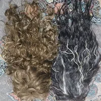 مو مصنوعی یا کلاه گیس گیره دار