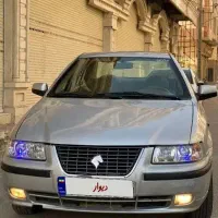 ماشین سمند نقره ای ساده ۸۴