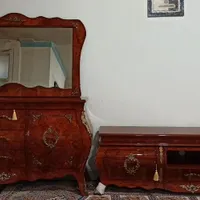 آینه کنسول برنز کوب شده|بوفه، ویترین، کنسول|تهران, تهرانپارس شرقی|دیوار