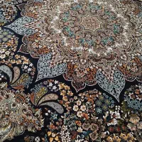 فرش ۶متری سرمه ای قالی سرام،فرش نه متری لاکی،کناره|فرش|تهران, یاخجی آباد|دیوار