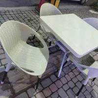میز و صندلی چهار نفره برند ناصر