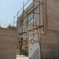 داربست فلزی منصف. اجاره لوازم بنایی..