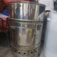 دستگاه ذرت مکزیکی  دوگانه برقی و گازی