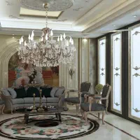 ۱۵۰مترمجلل روبه آفتاب لابی نگهبان عمارت لوکس مجلل