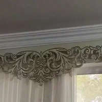 والان و کتیبه پرده|پرده، رانر، رومیزی|رشت, حومه رشت|دیوار