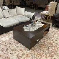 مبل راحتی نیم ست ۵ نفره با میز جادار