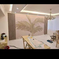 کاغذ دیواری سه بعدی قابل شستشو،اکلیل دار،پتینه|خدمات پیشه و مهارت|ارومیه, |دیوار