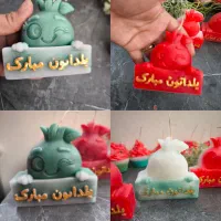 انواع شمع و باکس گل شمعی یلدایی