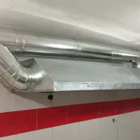 کانال کشی کولر و کانال سازی هود صنعتی رستورانها