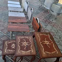 میز عسلی تاشو گرد ومربع|مبلمان خانگی و میز عسلی|بیرجند, |دیوار