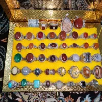 انگشترهای نقره درجه یک ، گرمی