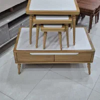 میز جلومبلی عسلی مدل سِلین MDFدرجه1تولیدی ربیعی