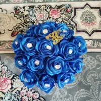 باکس گل روبانی شاین دار|گل مصنوعی|همدان, |دیوار