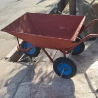 فرغون سه چرخ دامداری|ابزارآلات|قم, قلعه صدری|دیوار