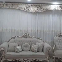 پرده و والان با کلیه متعلقات