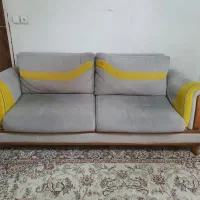 مبل راحتی چوب راش محکم و مقاوم و سالم|مبلمان خانگی و میز عسلی|تهران, دهقان|دیوار
