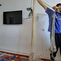 تورماهیگیری چتری جنس خوب نخ