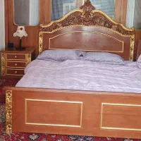 سرویس خواب سلطنتی راش-تجسمی از شکوه و ظرافت|تخت و سرویس خواب|مشهد, سناباد|دیوار