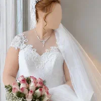 لباس عروس سفارشی سایز ۳۶ تا ۴۲