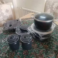 سرویس ده پارچه قابلمه|ظروف پخت‌وپز|تهران, اتابک|دیوار