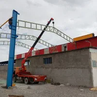 خدمات جرثقیل 3تن کفی ،سبد دار، دکل بلند