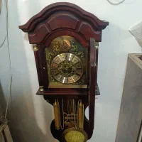 یک عدد ساعت دیواری تمام چوب|ساعت دیواری و تزئینی|کرج, ساسانی (قلمستان)|دیوار