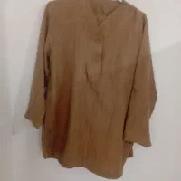 مانتو شلوار قهوه ای