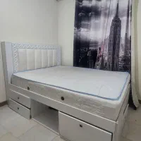 تخت دونفره/با تشک رویال /فاز۶ پرند