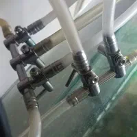 آکواریوم شیشه خم با تمام تجهیزات|ماهی|کاشان, سلطان امیر احمد|دیوار