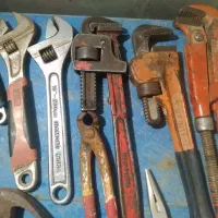 آچار لوله گیر وتعدادی ابزار|ابزارآلات|زاهدان, |دیوار