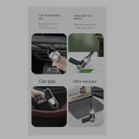 جارو شارژی قدرت بالا مخصوص خودرو قیمت اقتصادی