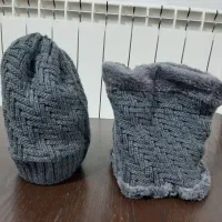 سه کلاه زمستانی گرم و نو نو