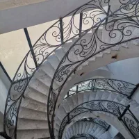 نرده گرد لوکس|مصالح و تجهیزات ساختمان|بومهن, |دیوار