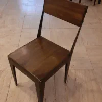 صندلی فلزی با چوب طبیعی مقاوم و زیبا،  ۲۲ عدد