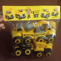 ماشین ۴ تایی راه سازی اسباب بازی