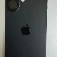 ایفون ۱۶ نرمال مشکی باطری ۱۰۰ بدون خط و خش