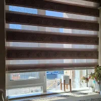 سه عدد پرده زبرا|پرده، رانر، رومیزی|سنندج, |دیوار