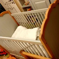 تخت چوبی کودک 90در 120 همراه تشک