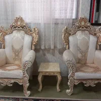 مبل ۷ نفره در حد نو با میز ها فروش فوری|مبلمان خانگی و میز عسلی|بابل, |دیوار