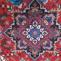 فرش هریس تاجری ۵۰۰ گره دودر سه  ۶ متری