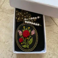 گردنبند گلدوزی