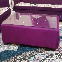 مبل ۷نفره همراه میز|مبلمان خانگی و میز عسلی|رشت, سلیمانداراب|دیوار