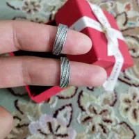 انگشتر  نقره اصل ایتالیا