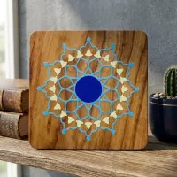 ۱۰ طرح زیرلیوانی چوبی (ارسال از قم)