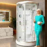 کابین دوش سونا بخار مدل لوماکسیس وان جکوزی آلاچیق