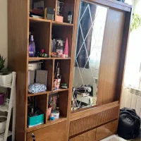 تخت یک نفره ،کمد ، کتابخانه|تخت و سرویس خواب|تهران, شهرک فردوس (حسینی)|دیوار