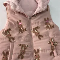 پافر طرحدار دورویه دخترانه