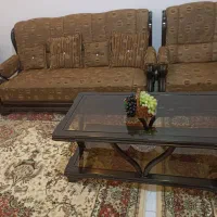 مبل راحتی ۹ نفره|مبلمان خانگی و میز عسلی|چمستان, |دیوار