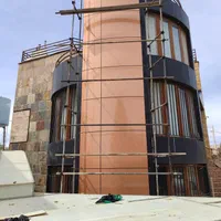 نمای کامپوزیت آلومینیومی آلوبند آلبوندچوب ترمو وود